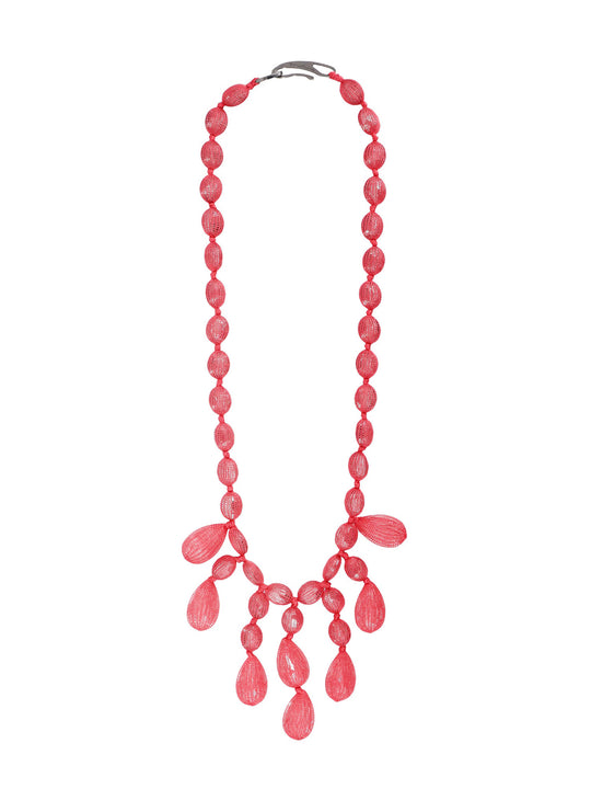 Resin And Bronze Necklace