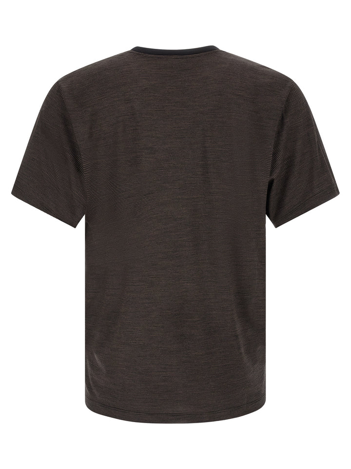 Saint Laurent Cassandre T-shirt - Brown | 50dbbd38f2feb0f7ee78ae6569e18032383d1433