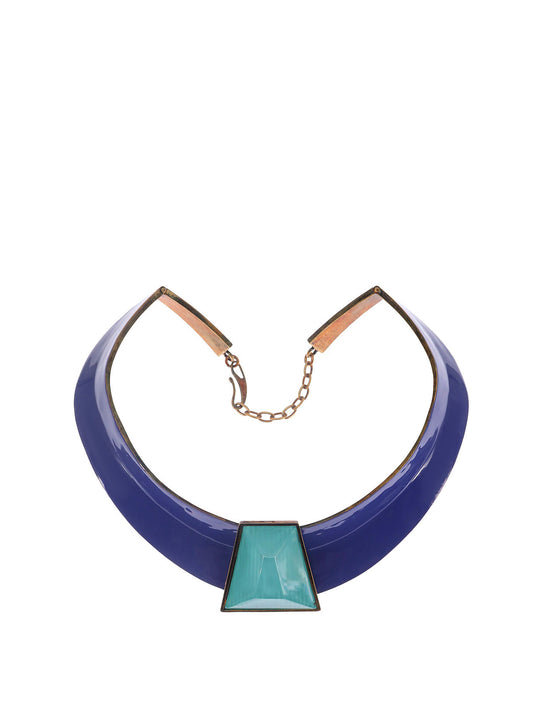 Enamelled Metal Necklace
