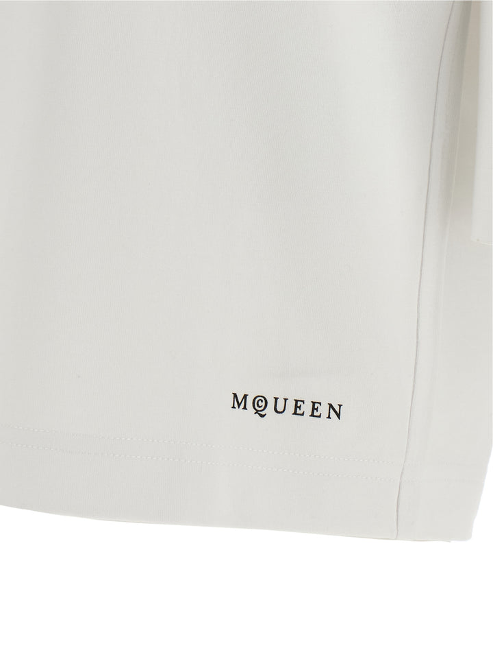 Mcqueen Skull T-shirt - White/Black | b15c015e0bef9a984266ba6ec316d33394d83c60