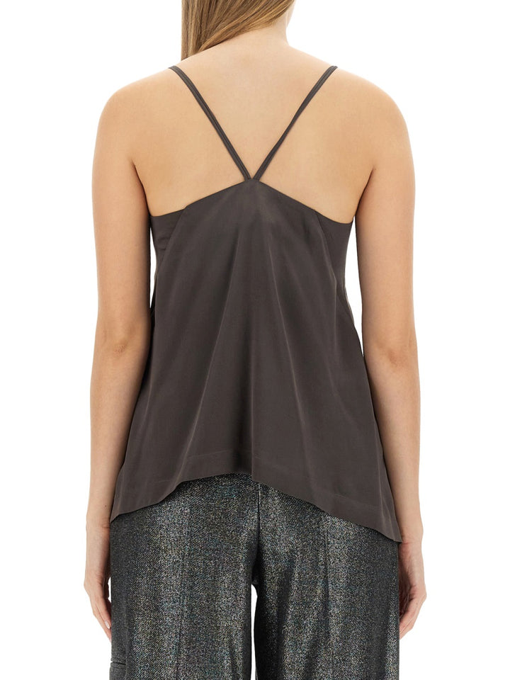 Alysi Tops - Brown | Wanan Luxury