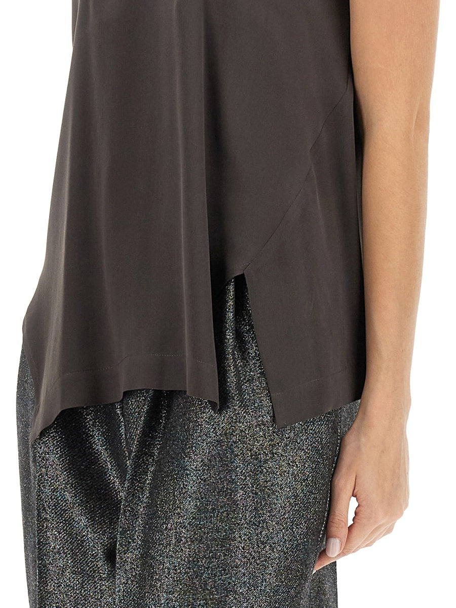 Alysi Tops - Brown | Wanan Luxury