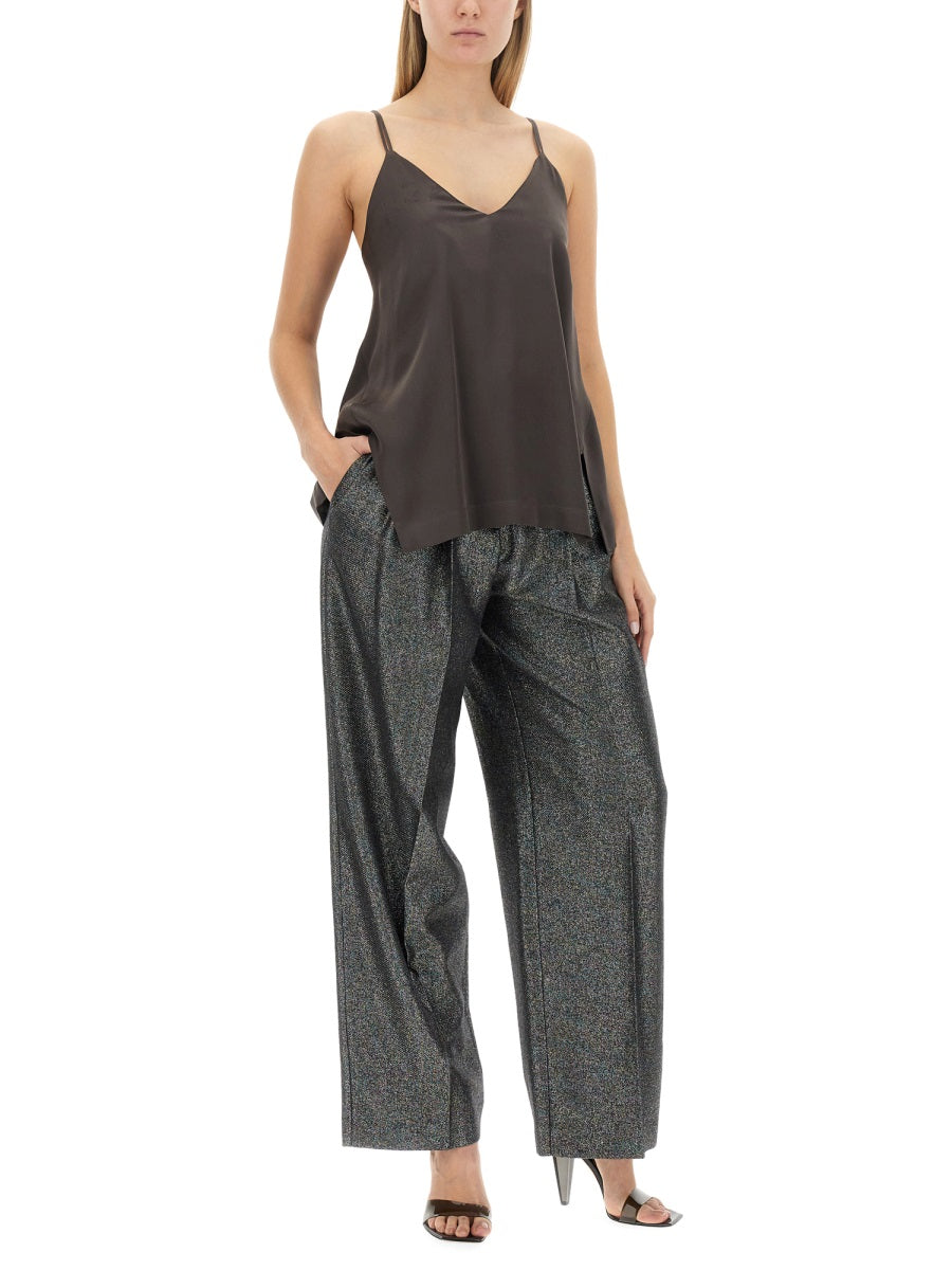 Alysi Tops - Brown | Wanan Luxury