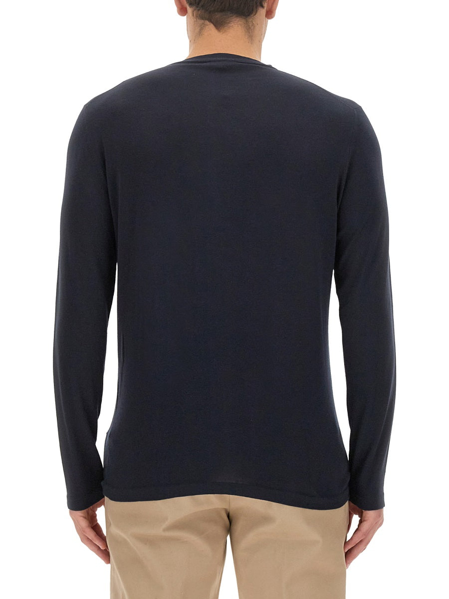 Drumohr T shirts - Blue | 370cc1771aaa7187cc0fd751b889056c6b24ac0c