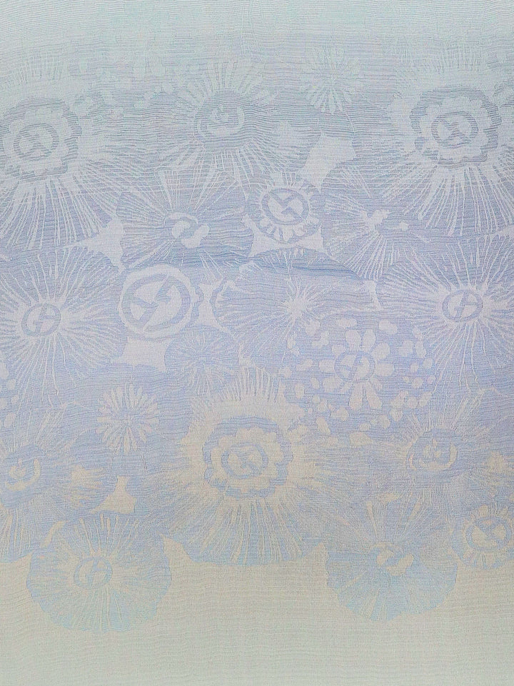 Giorgio Armani Scarfs - Blue and green | c6efc821e35e55e337ffbc50f05403da1183190d