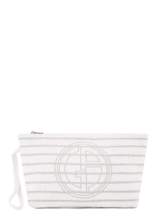 Terry Fabric Pochette With Monogram