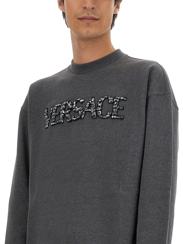 Versace Sweatshirts - Grey | Wanan Luxury
