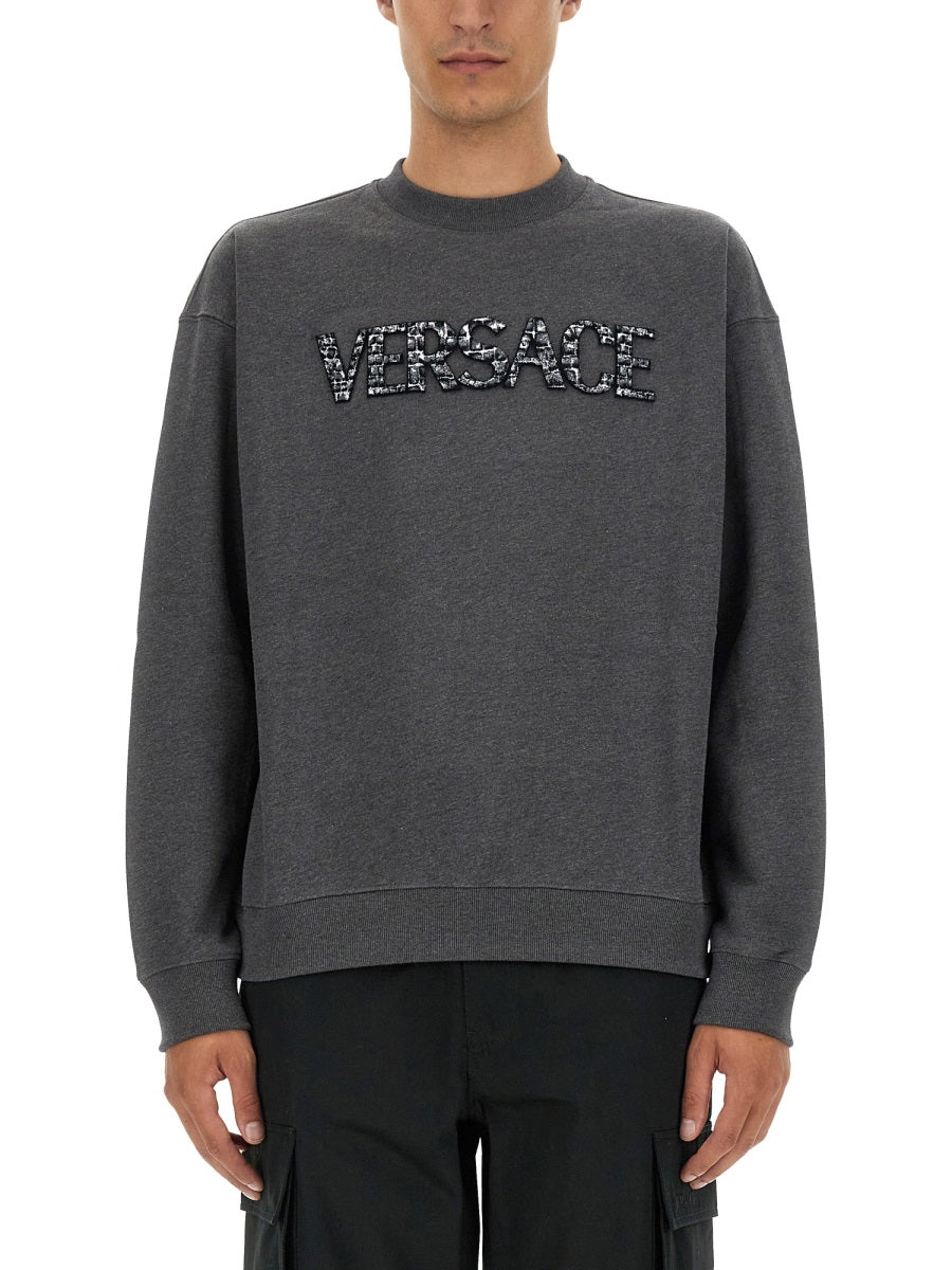 Versace Sweatshirts - Grey | Wanan Luxury