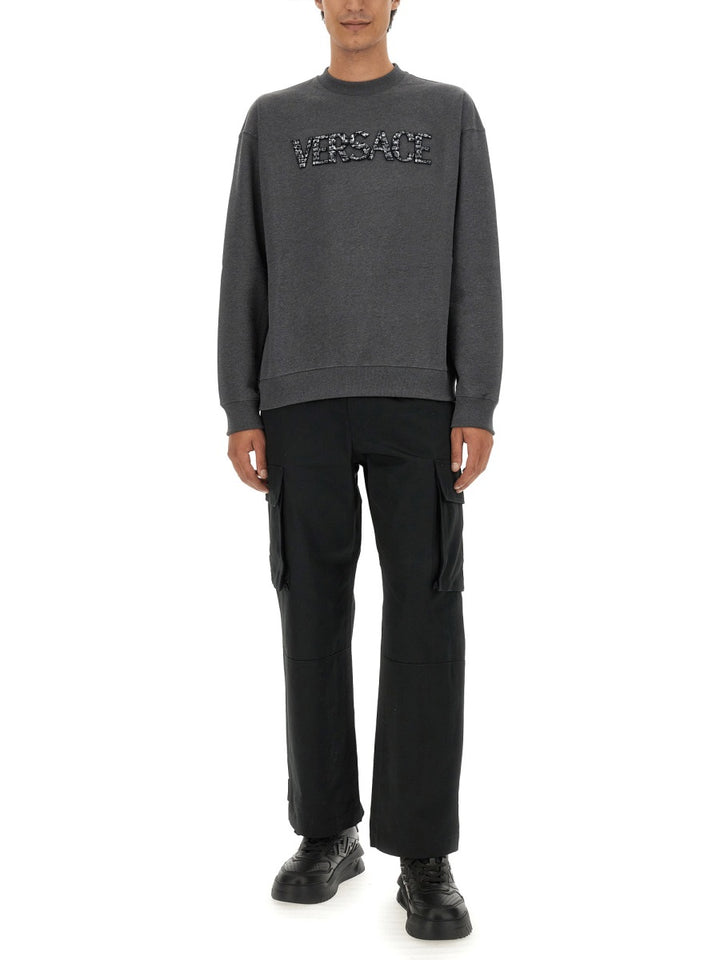 Versace Sweatshirts - Grey | Wanan Luxury