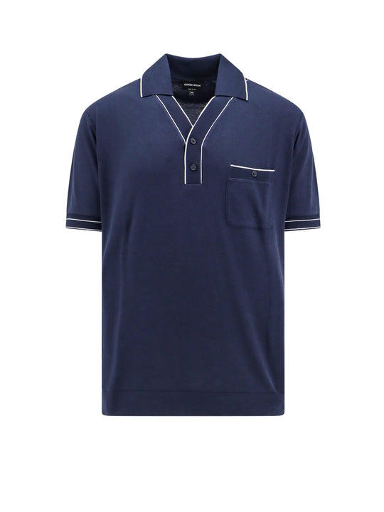 Viscose Blend Polo Shirt