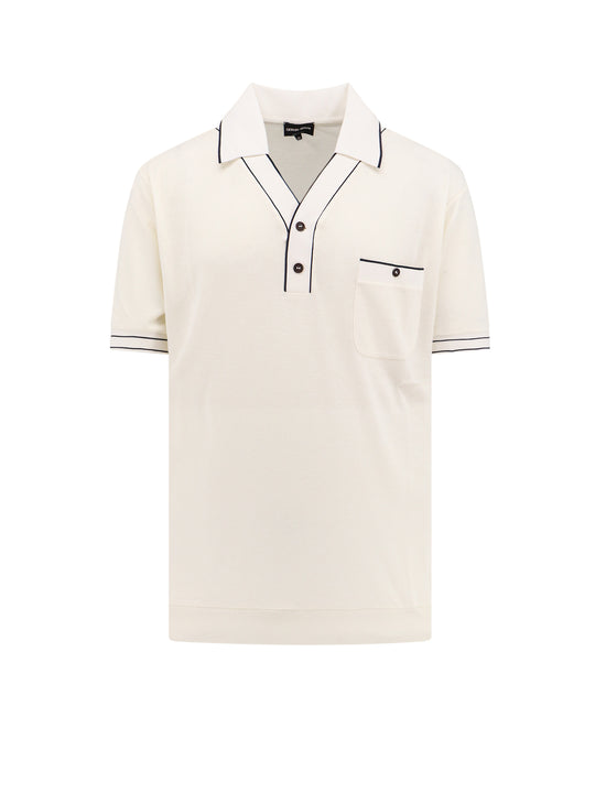 Viscose Blend Polo Shirt