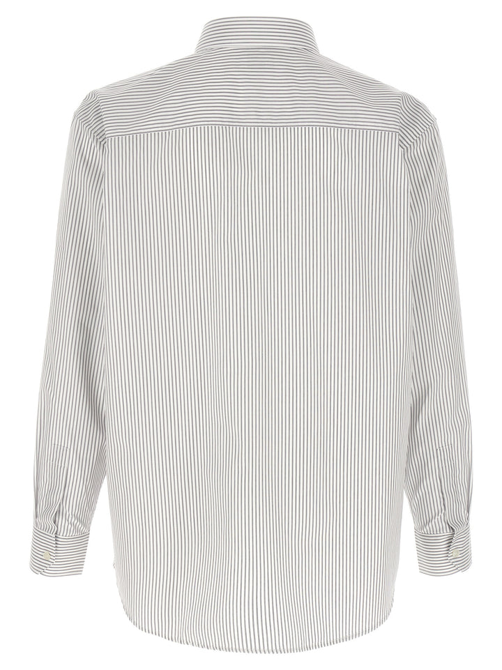 Saint Laurent Cassandre Shirt and Blouse - White/Black | 6a773d755fc8a6c2c5f4c60de7787e4e4c0ae934