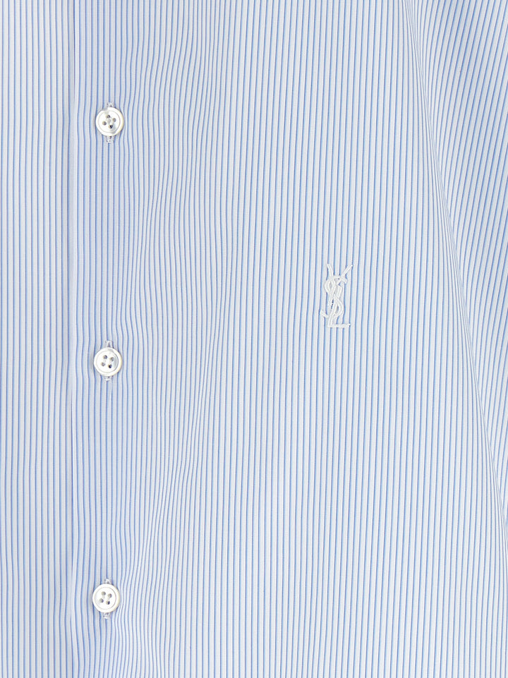 Saint Laurent Cassandre Shirt and Blouse - Light Blue | 5875eea517a9abc1d4f450318d5f41e02b9dfcac