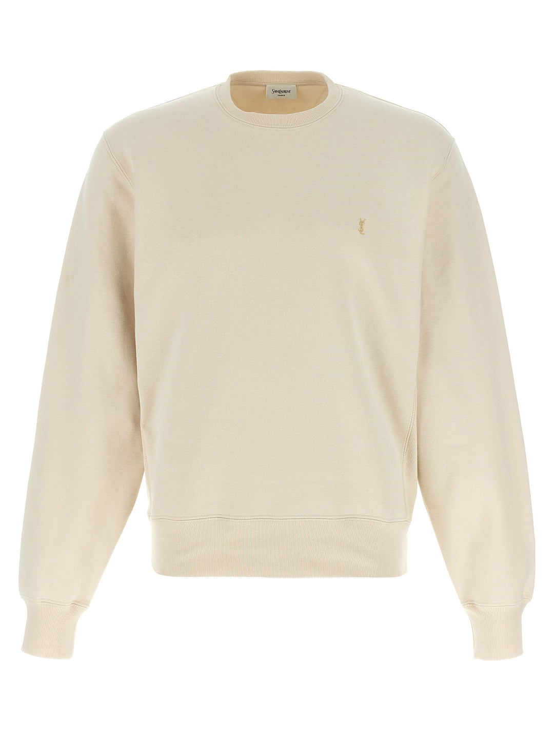 Saint Laurent Cassandre Sweatshirt - Beige | f9665f836d89387e32e219267031df5cee23c68d