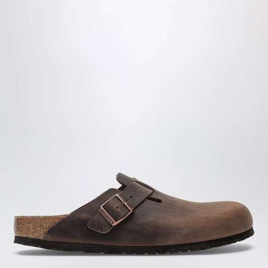 Habana Oiled Leather Boston Clogs By Birkenstock