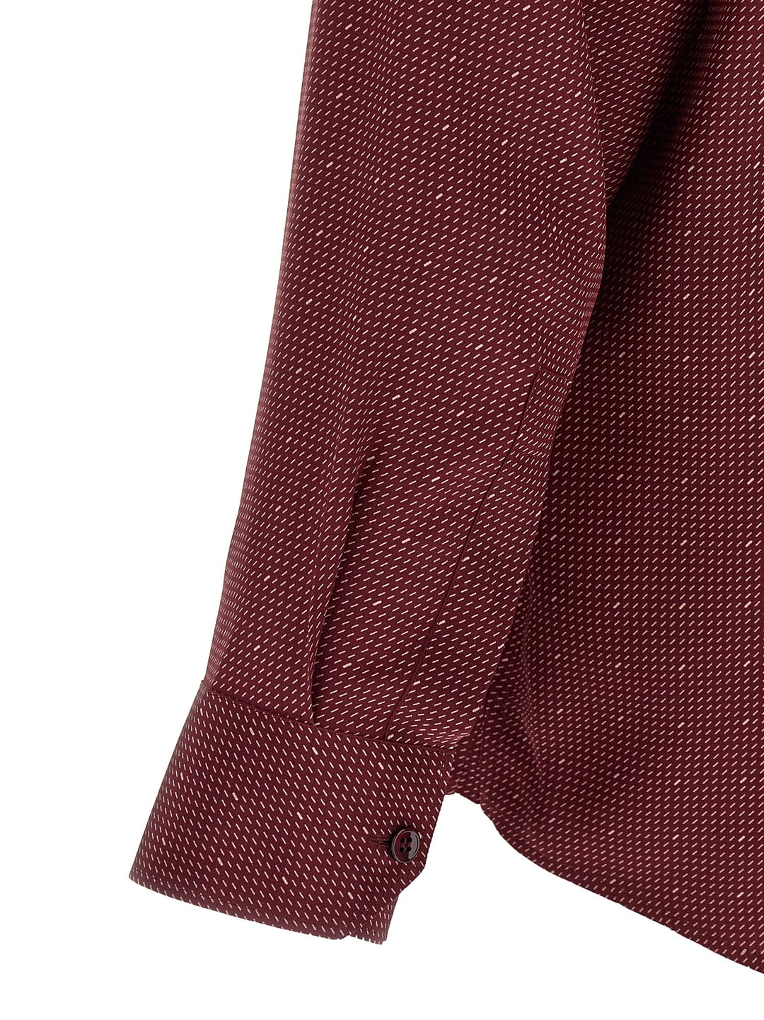 Saint Laurent Cassandre Shirt and Blouse - Bordeaux | b48a990f8675afde87d1afb271dbd95ff9a24e16