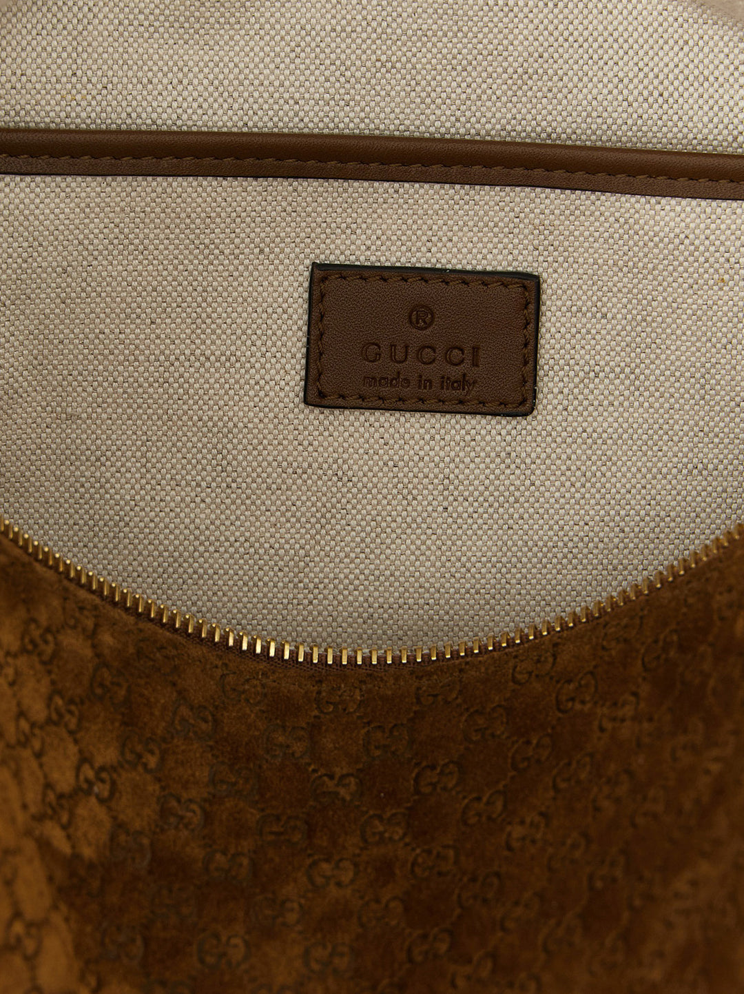 Gucci Gucci Half Horsebit Shoulder Bags - Brown | 5bb873d5ab9ea3cc4654f6b10a285462004bb04e