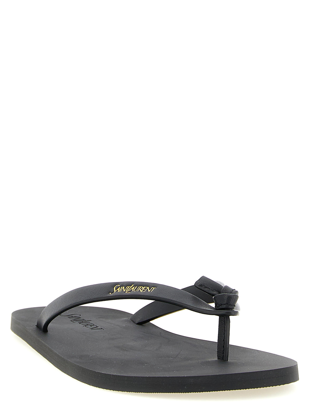 Saint Laurent Pool Sandals - Black | 89f55cbe46c7e701454efb4ead37a557d316e241