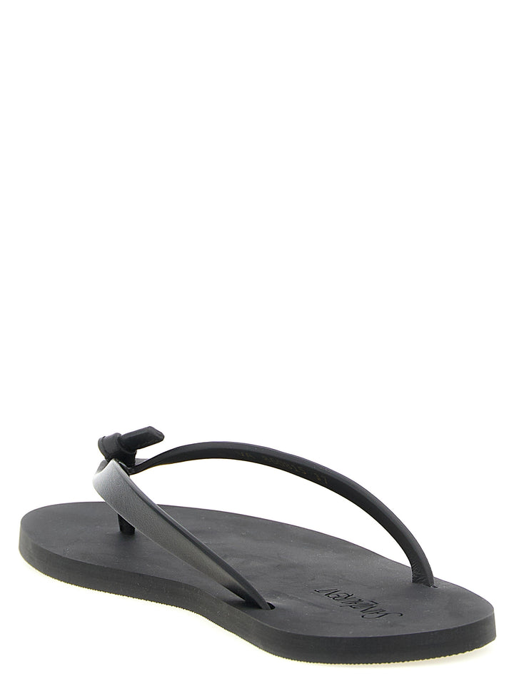 Saint Laurent Pool Sandals - Black | b1c2cbf5457992ba1f86567e7e96e125aeb610cf