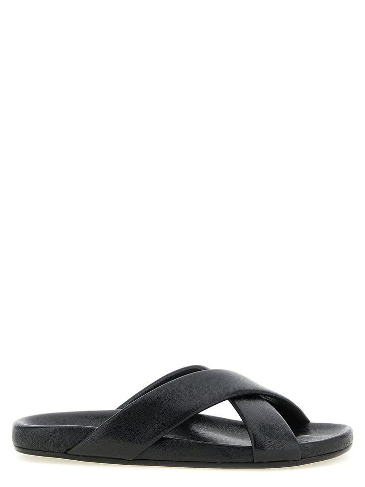 Saint Laurent Nichols Sandals - Black | 9cb8fd71dd0f7dc3b3625401f5850223f7dd4f56