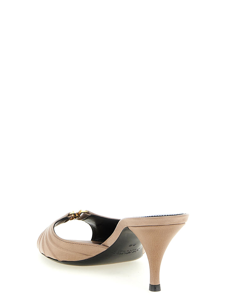 Saint Laurent Babylone Sandals - Pink | 103a9f3afb8510a6f4dc15b80b539c6696618040