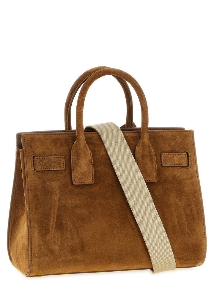 Saint Laurent Sac De Jour Hand Bags - Brown | 662592f0acd336e5b0a61ddb45eb64cdd3eccd69