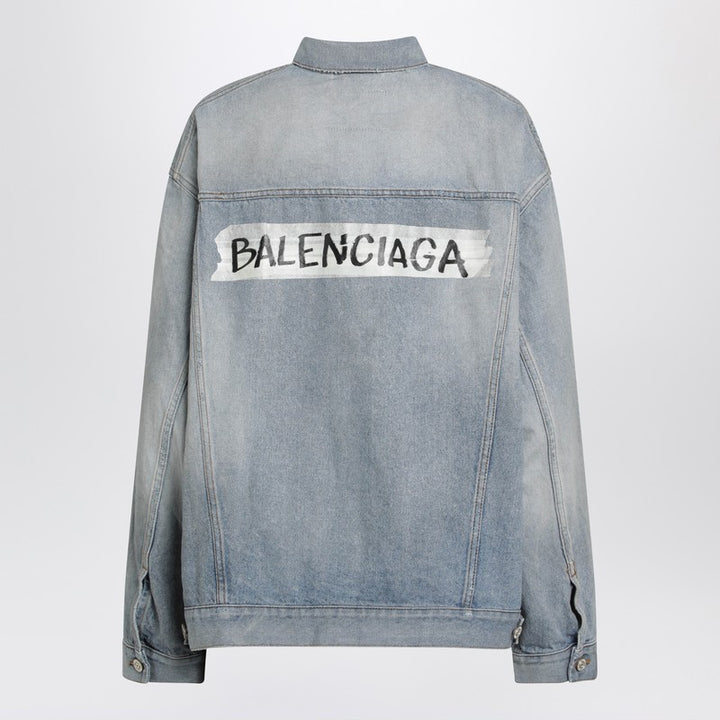 Balenciaga Coats & Jackets - Light Blue | 65033cc9b55fcc304d3f0907ed8c67b2b5e45bfc