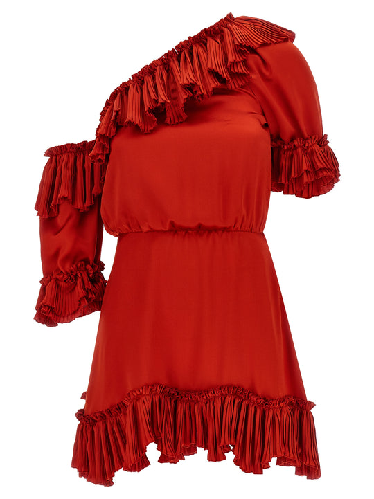 Silk Dress Dresses Red