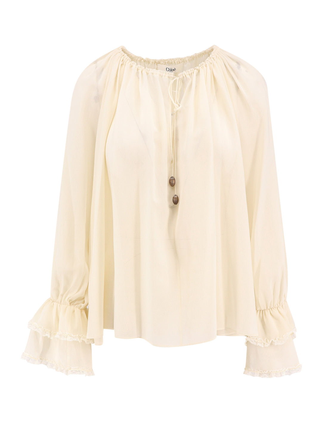 Chloè T-shirts and Polos - Light and natural | ce7543b507d30718ca345d764ffc3f7c7ea8a562
