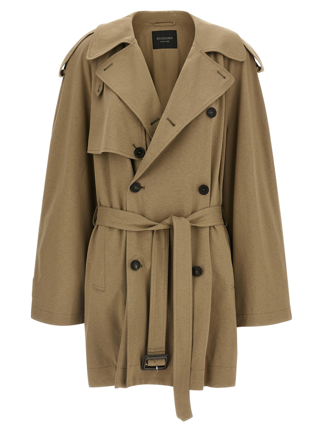 Balenciaga Cotton Trench Coat Coats and Trench Coats - Beige | fabb7ddbc0668020d7947e2c086e71cafedb9c10