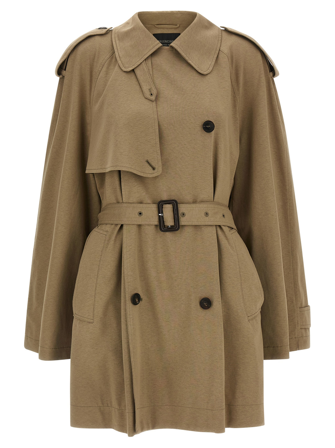 Balenciaga Cotton Trench Coat Coats and Trench Coats - Beige | 07e3633dfdd41084b688fed0918d20cc49f5217b