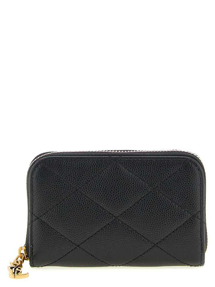 Saint Laurent Cassandre Bijoux Wallets and Card Holders - Black | b3b6f7c0fecb9de81052fa91848e1d4780164224