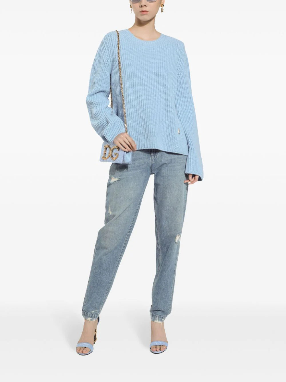 Dolce & Gabbana PANTS - Blue | 8c60f9a99cb326e9584b4c02f50593ba667da246