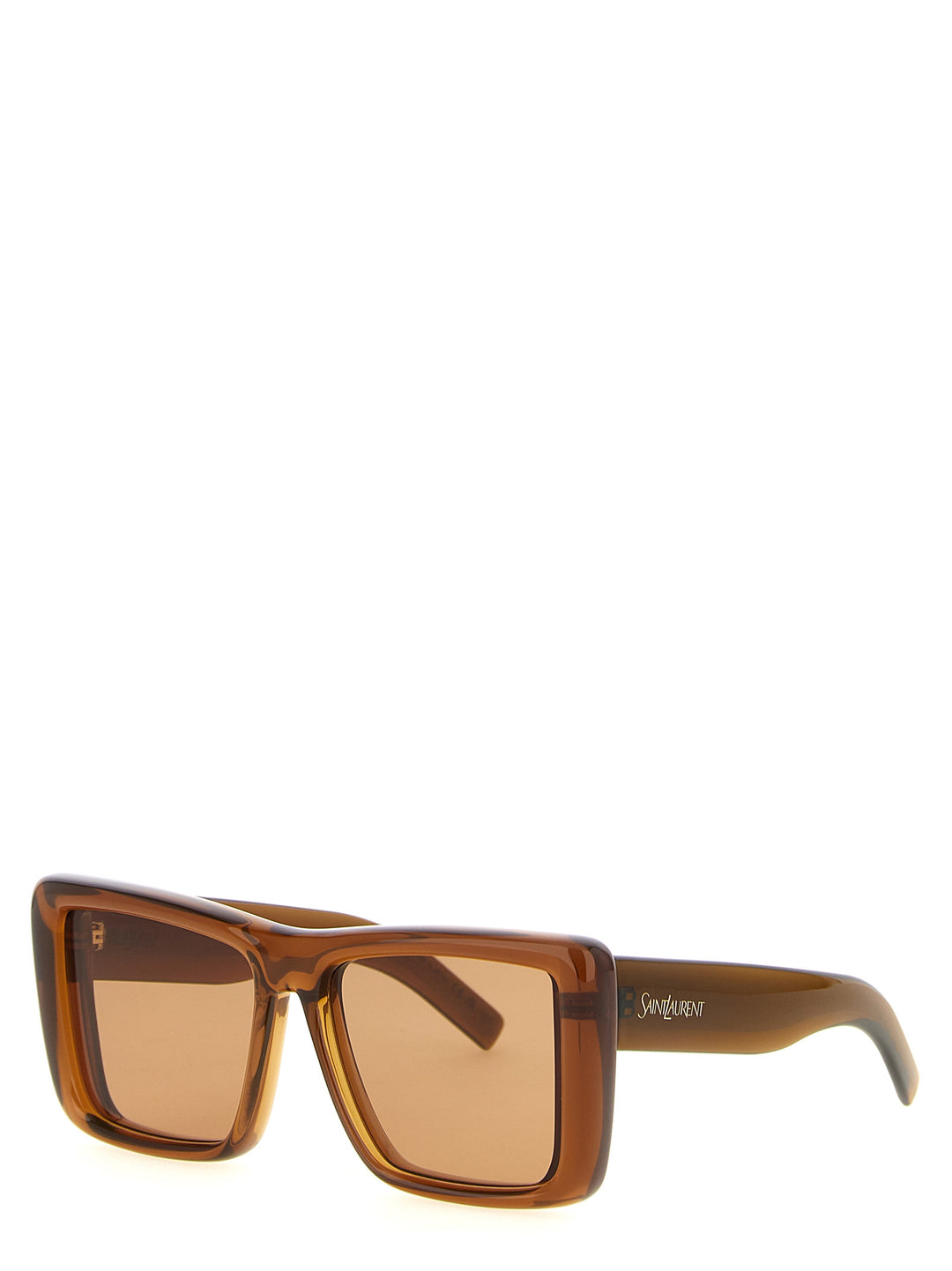 Saint Laurent Sl 900 Howl Sunglasses - Brown | 65e97f80e07262068d4a2e2d006b0fb2f47627dc
