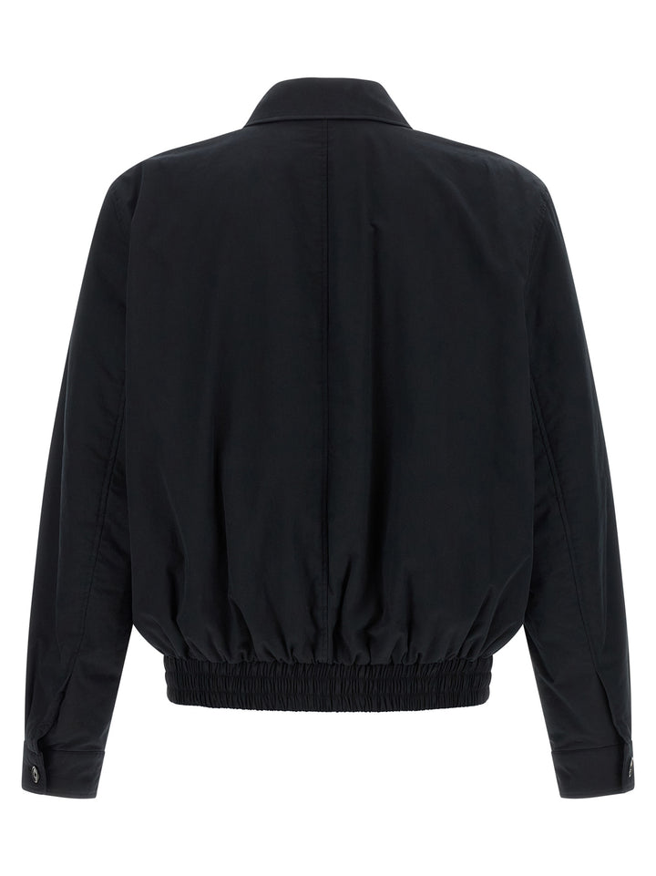 Saint Laurent Cassandre Puffer Jackets - Black | 76fc59dfda75f450e715cbb8d8685286ea0b6ee5
