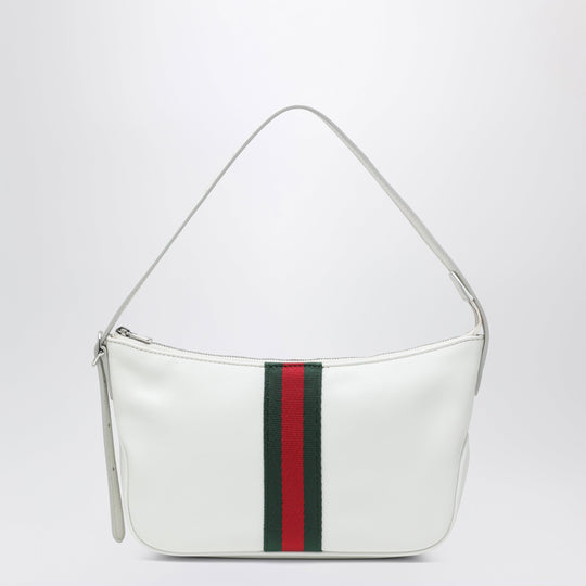 Small White Lunetta Bag