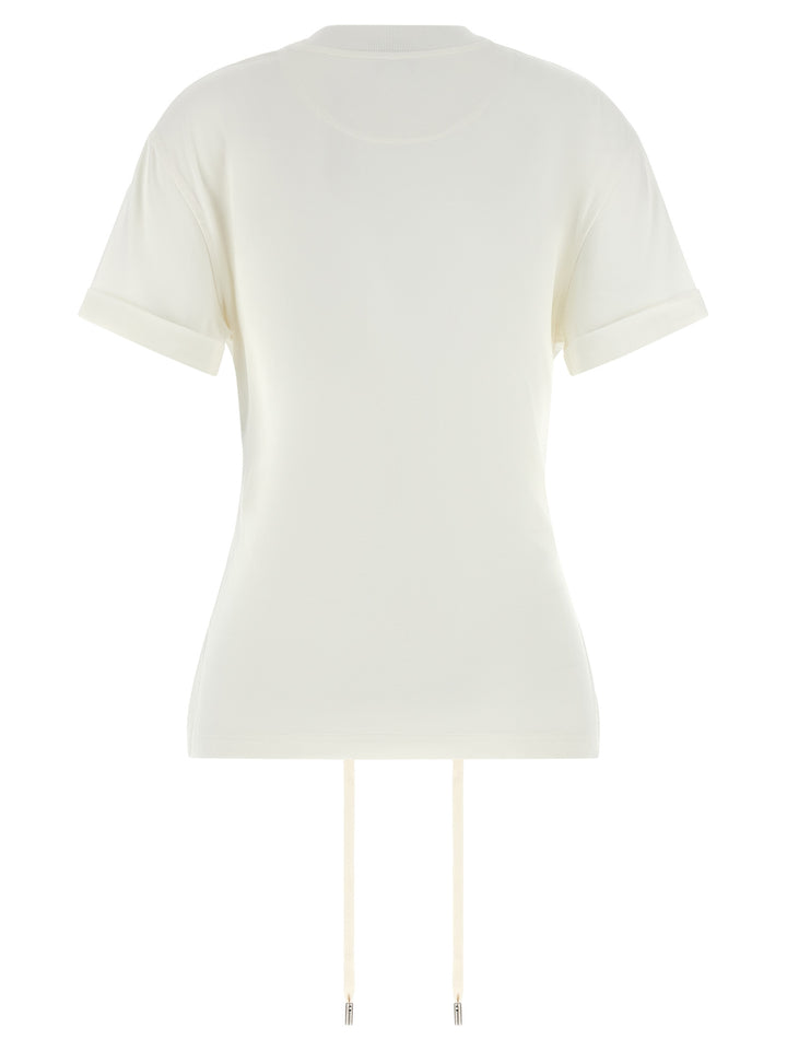 Mcqueen Corset T-shirt - White | a1082cf6288f442d9ddd1f3bcf4c0ec47bd68486