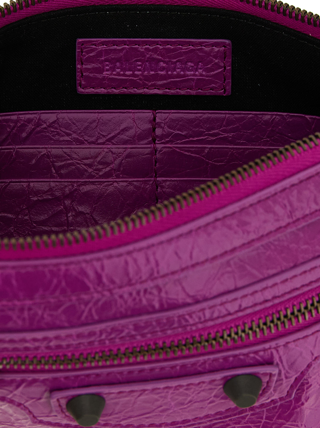 Balenciaga Le City Clutch - Purple | 093597733ee6f38ccd0498d77e5a31f53b306d22