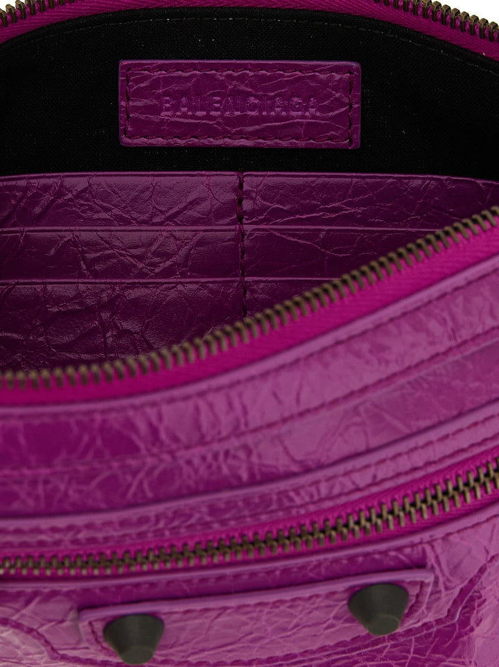 Balenciaga Le City Clutch - Purple | 093597733ee6f38ccd0498d77e5a31f53b306d22