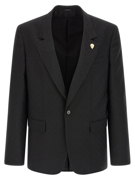 Gg Puffer Jackets Black