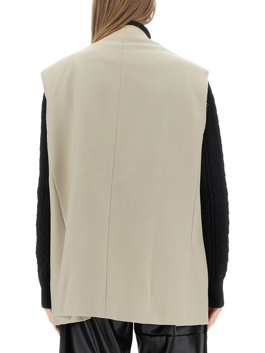 MM6 Maison Margiela Gilet - Beige | Wanan Luxury