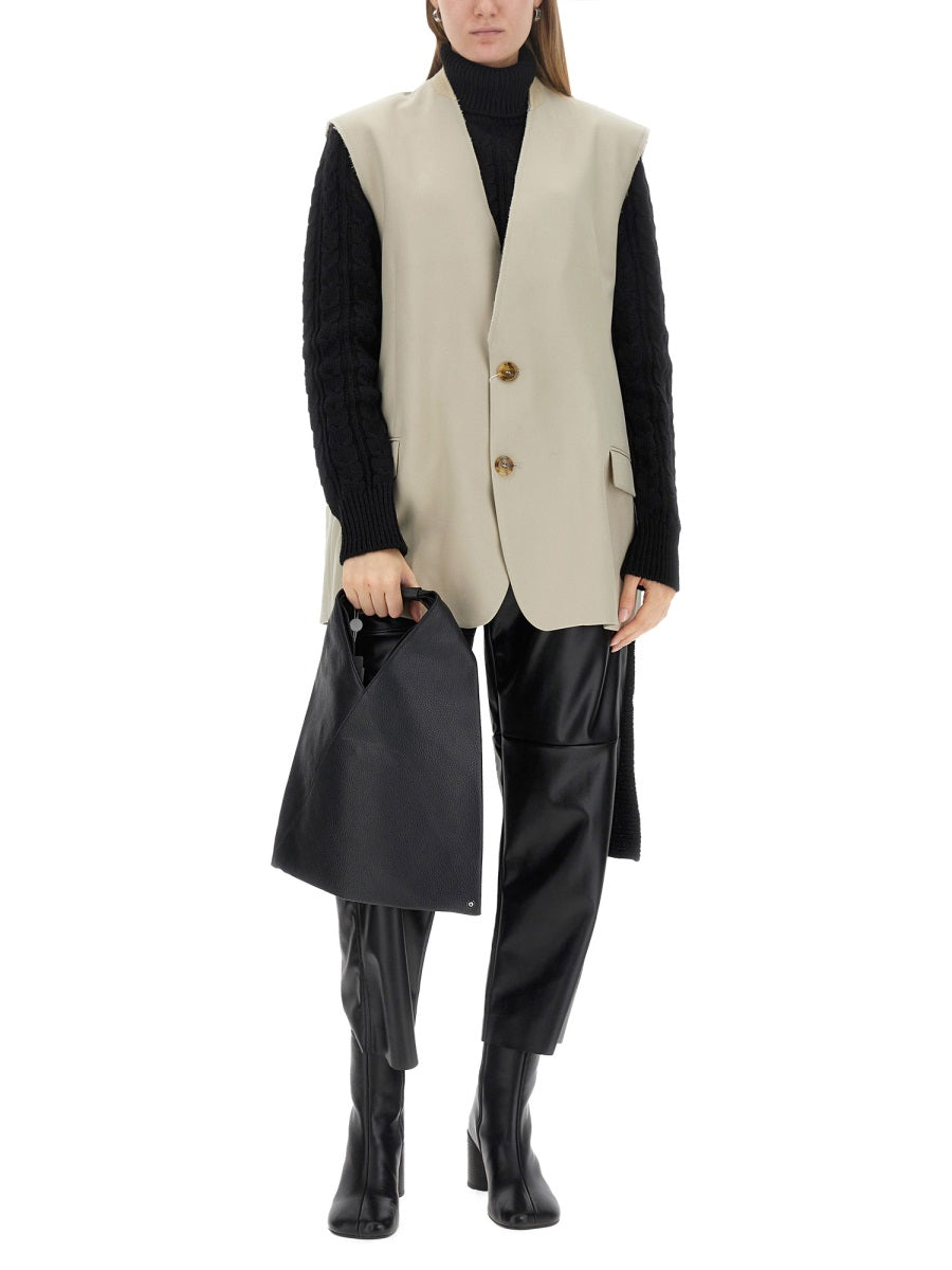 MM6 Maison Margiela Gilet - Beige | Wanan Luxury