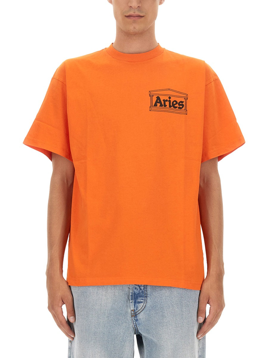 Aries T shirts - Orange | Wanan Luxury