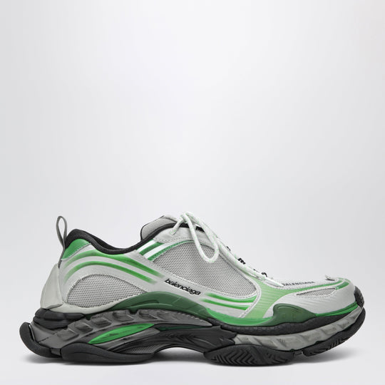 Triple S.2 Sneakers In Grey/Green Polyurethane
