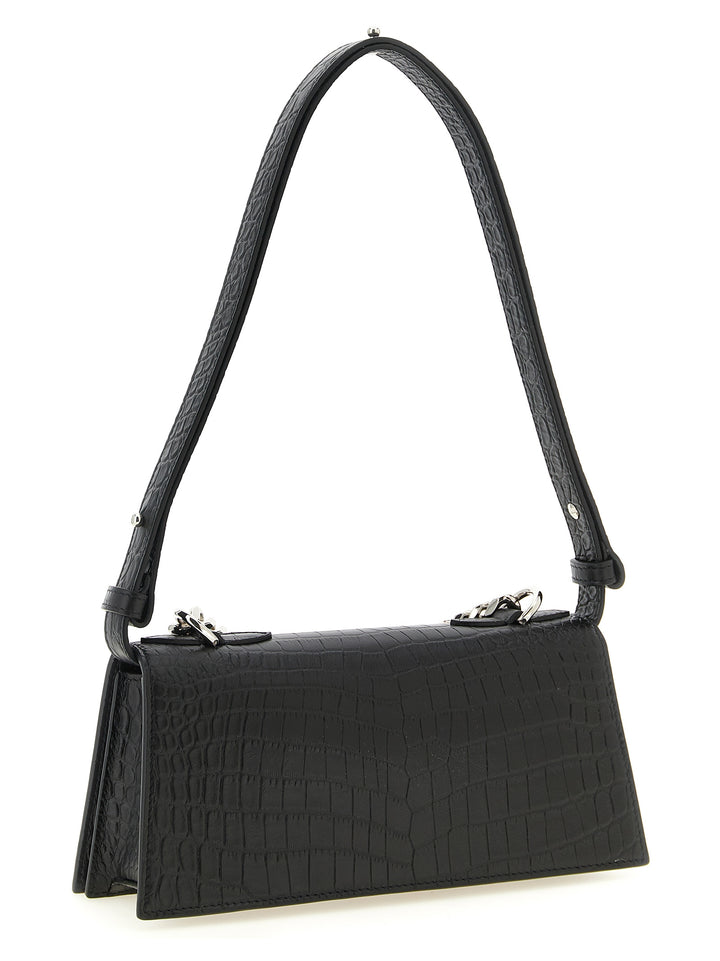 Mcqueen Jewelled Shoulder Bags - Black | 371a9b7298b8b45e3e7dc6034c0516f9e63f1ef3