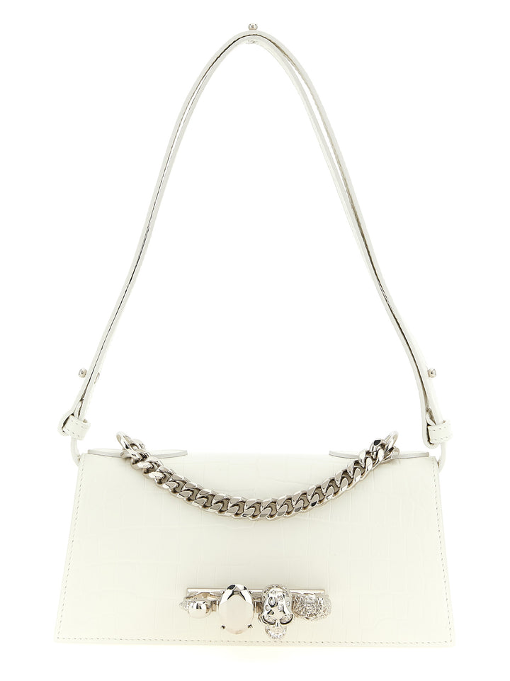 Mcqueen Jewelled Shoulder Bags - White | c5fc39c8bcf37a64218f68e986ad613bafeec90a