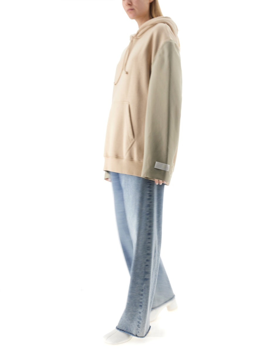 MM6 Maison Margiela Sweatshirts - Beige | Wanan Luxury