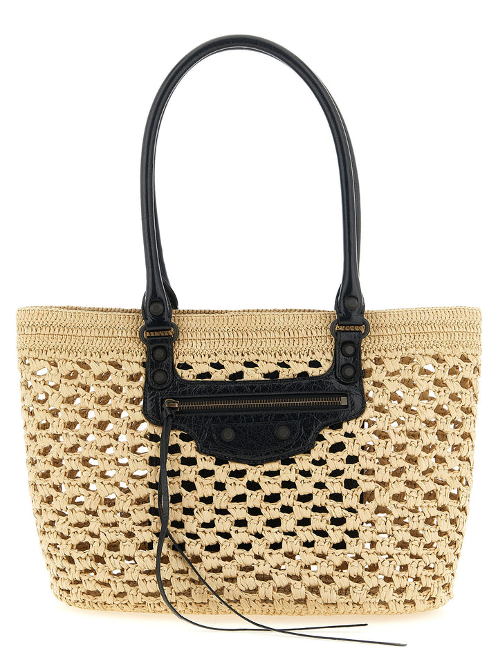 Balenciaga Le City Shoulder Bags - Beige | 8cb70568037d71627dec259e6e95ac08baf6f342