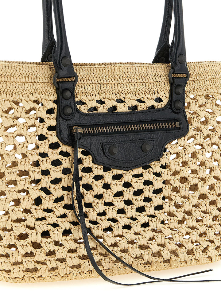 Balenciaga Le City Shoulder Bags - Beige | a8b257812929682ff0c09c274d9da543c08a014f