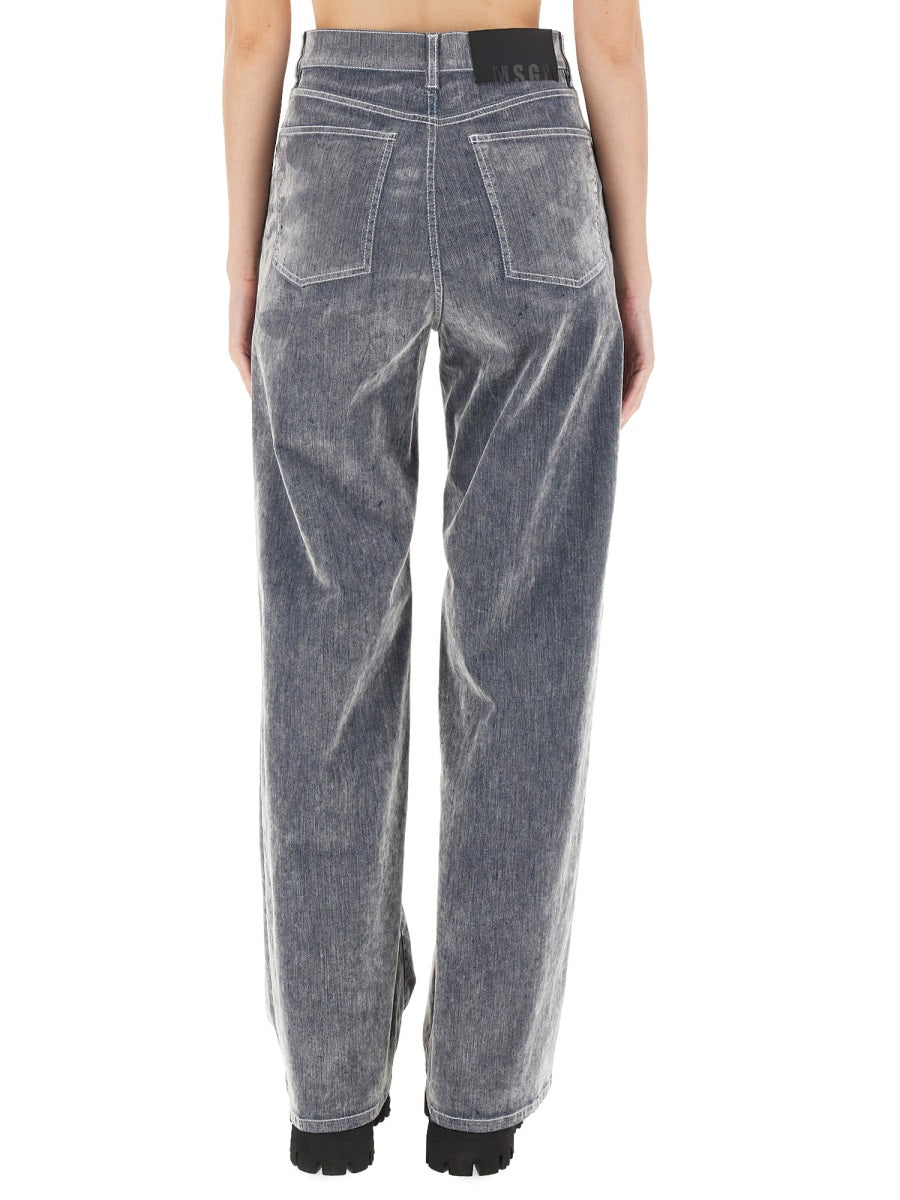 MSGM Pants - Grey | Wanan Luxury